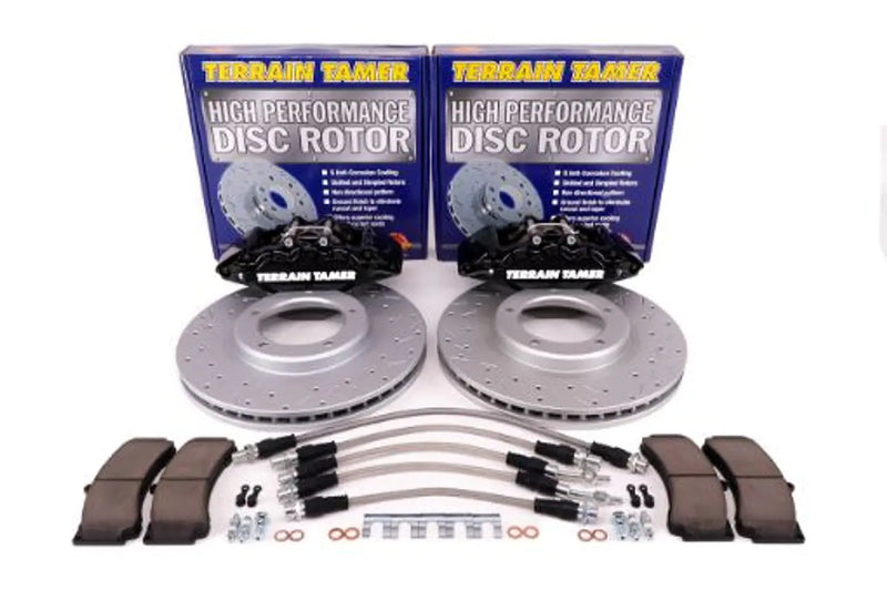 Big Brake 6 Pistones Delantero Terrain Tamer Land Cruiser 70 2009-2016 C/Manual (TTBBK07)