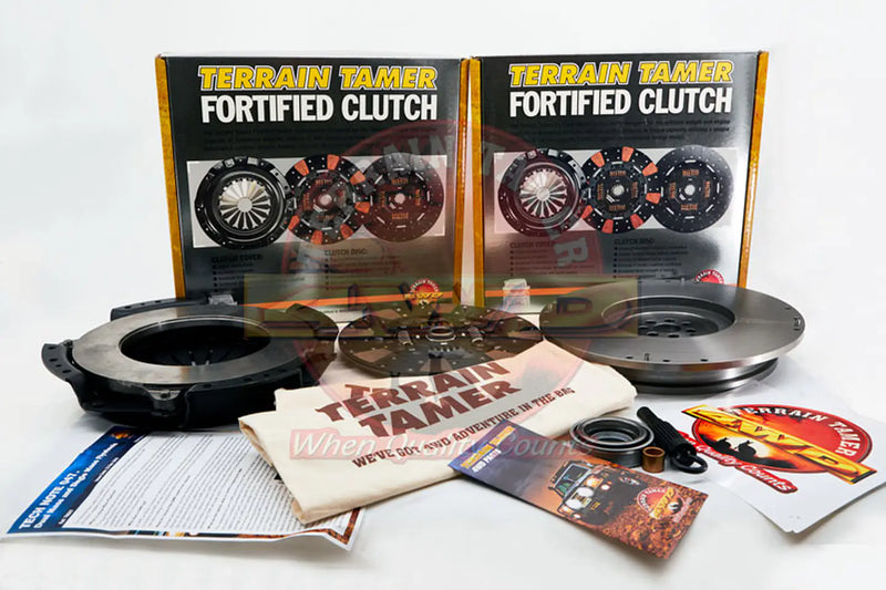 Kit de embrague Fortified + volante sólido Terrain Tamer Nissan Patrol (TTCK7699SMFF)