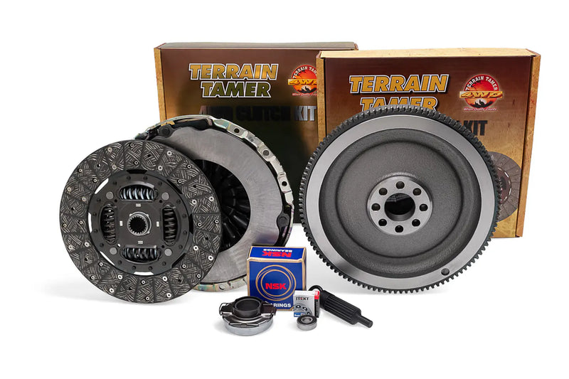 Kit de embrague H/D + volante sólido Terrain Tamer Toyota Hilux (TTCK8006SMFHP)