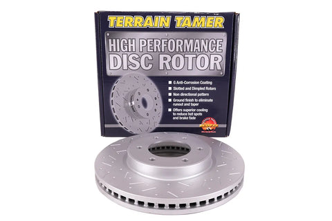 Disco de freno perforado y ranurado delantero Terrain Tamer Amarok / Ranger (DR3111HP)