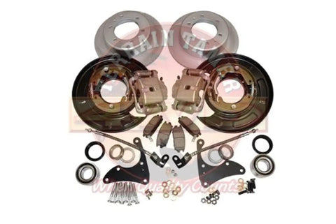 Conversión Freno Trasero a Disco Terrain Tamer Toyota Hilux KUN26 2008-2015 (TTBCK001)