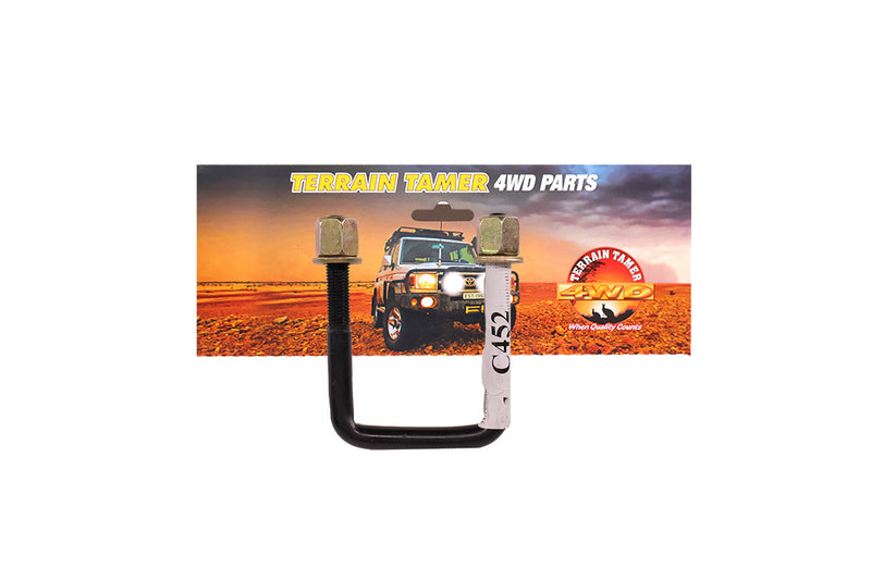 Perno En U 62X95X12Mm Parte Superior Cuadrada