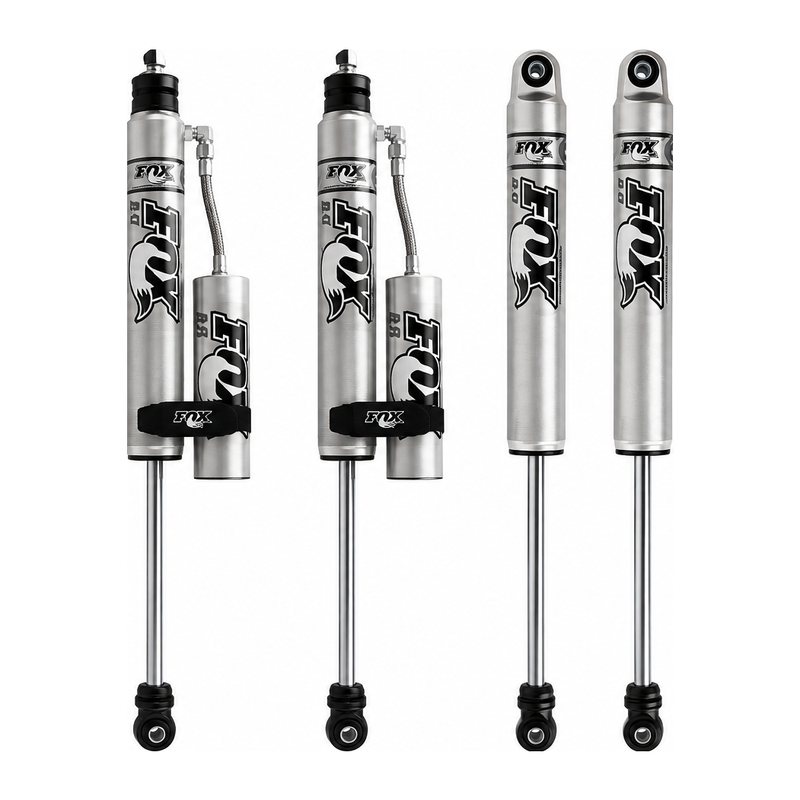 Kit de Amortiguadores Fox 2.0 IFP con Reservorio para Jeep Wrangler JK 1.5″-3.5″