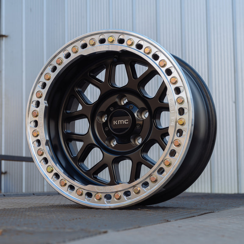 KMC KM235 BEADLOCKS 17x9 / 5x127 / -38 / S BLK / 4unds