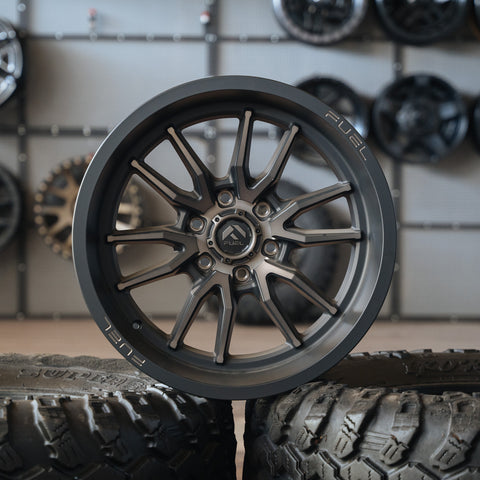 FUEL D762 CLASH 20X10 / 6X139 / -18 / MCH-BLCK / 4unds