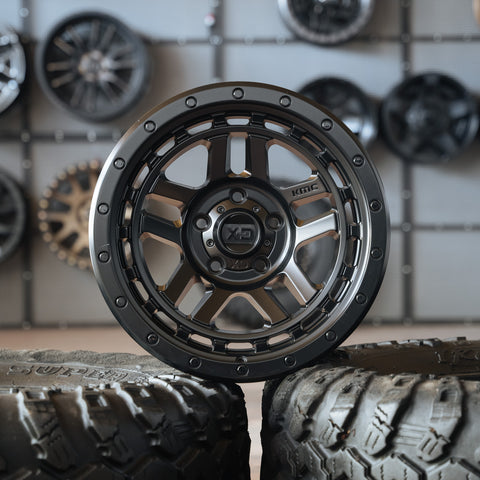 KMC KM540 RECON 17x9 / 6x139 / -12 / S-BLK / 4unds