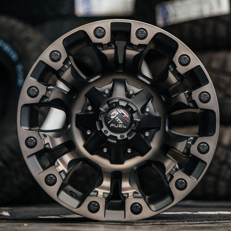 FUEL D569 VAPOR 17X9 / 6X135 / 6X139 / -12 / M-BLK / 4unds