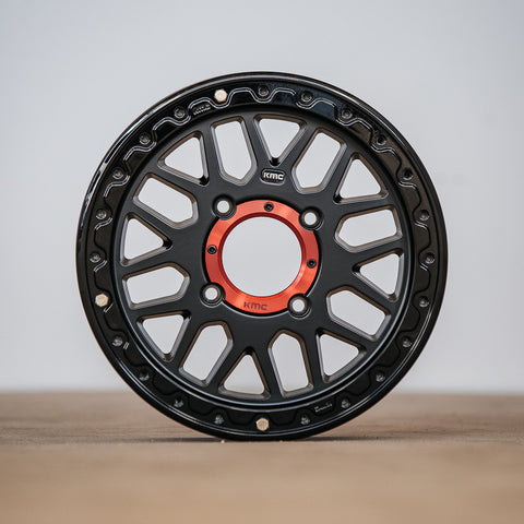 KMC KS235 15x7 / 4x137 S-BLK UTV