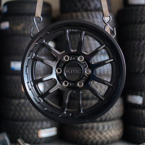 KMC KM727 WRATH 17x8.5 / 6x139 / -10 / S-BLCK / 4unds