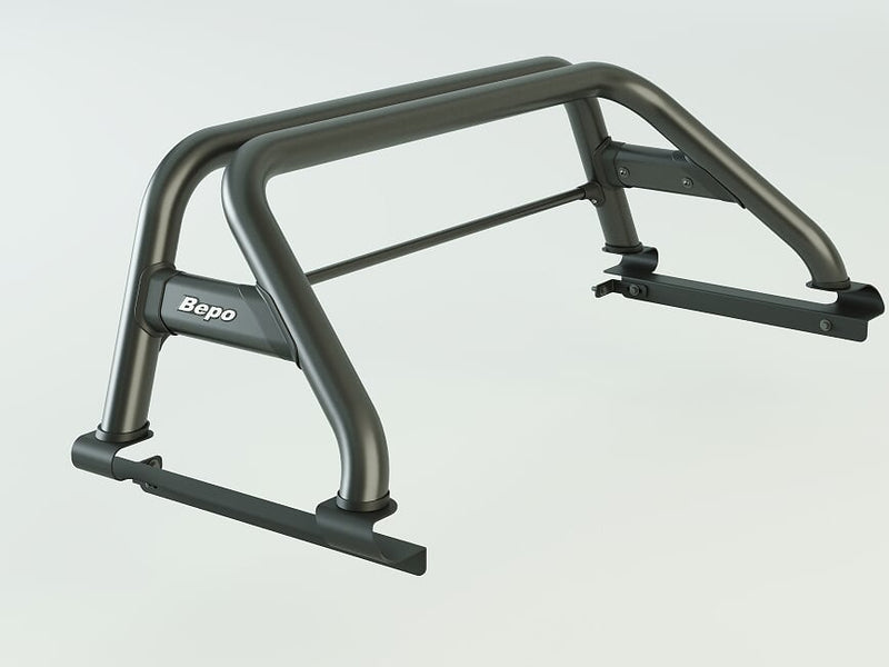 BARRA SOBRE RIEL PREMIUM Ford Ranger XL/XLS/Raptor D/C (2013-2023) – Negra