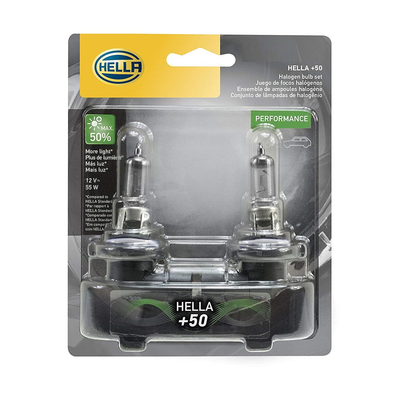 Ampolletas H7 12V. 55W. Hella +50 (par)