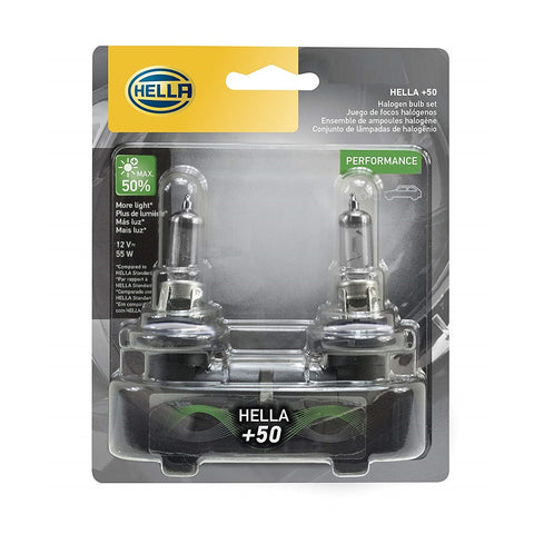 Ampolletas H13 12V. 60/55W. Hella +50 (par)