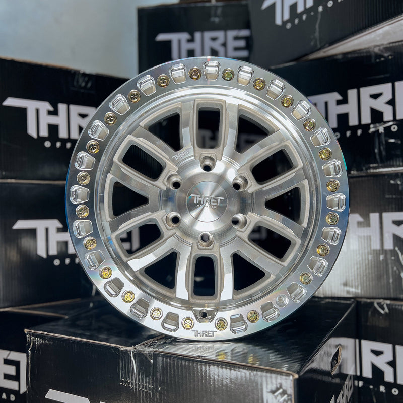 THRET 602 MAZE BEADLOCKS 17x9 / 6X139 / -38 / FULL MACHINED / 4unds