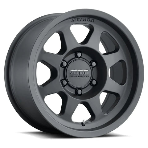 Method 701 Matte Black 17x9 6x139.7
