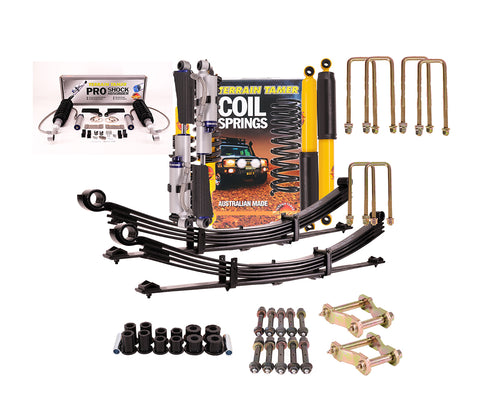 Kit Suspensión Incl Amortiguadores, Bujes,Pernos,U Bolts