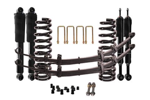 Susp.Kit Inc Fortified Shocks Springs Bushes Pin Kits Ubolts