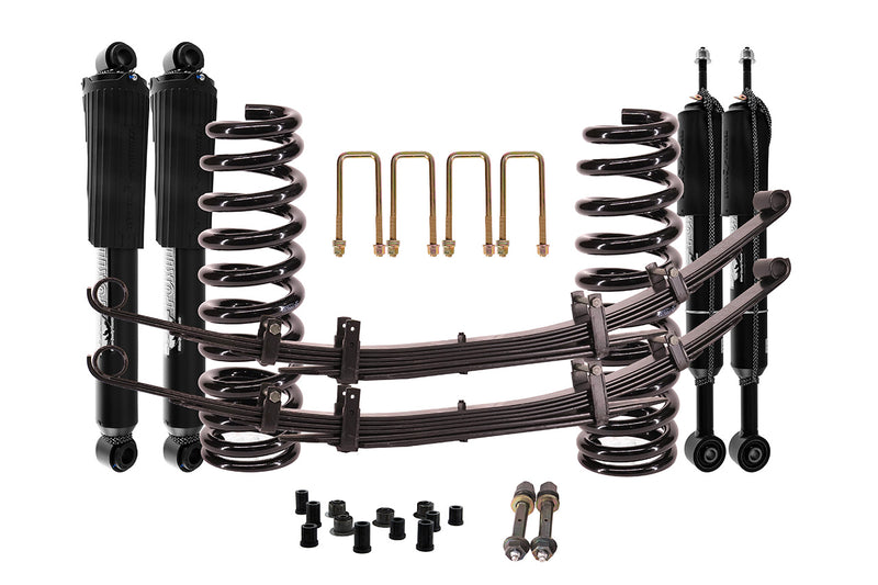 Susp.Kit Inc Fortified Shocks Springs Bushes Pin Kits Ubolts