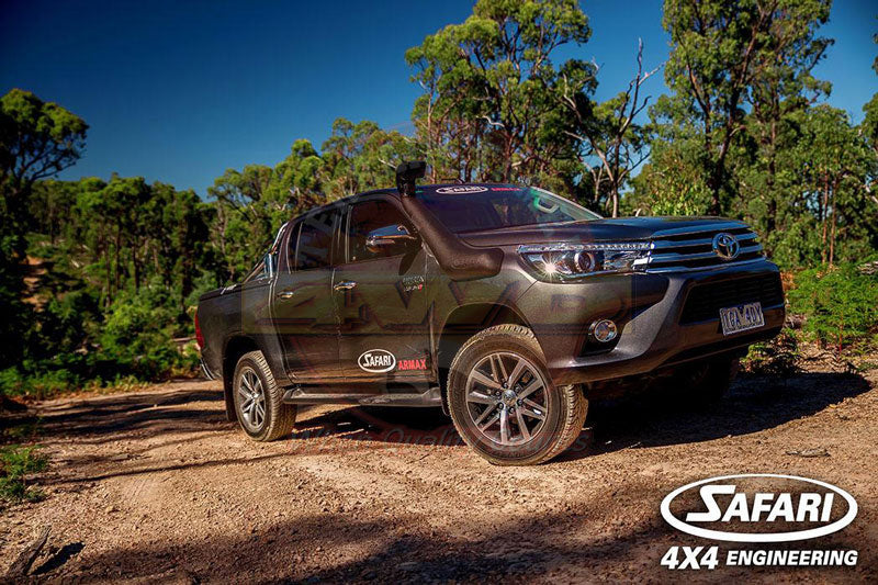 Snorkel Hilux 2.4/2.8D Lado Der. Adapt.Frontal Ancho 1855Mm