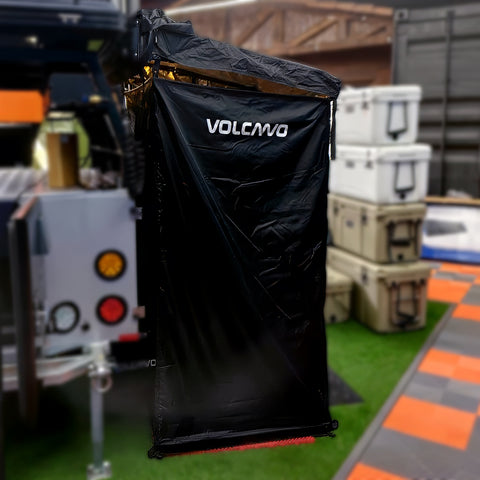 Toldo ducha semi automatico