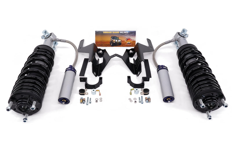 Espirales+Amortiguador Ensamblado Par 40Mm 150Kg C/Pro Shock