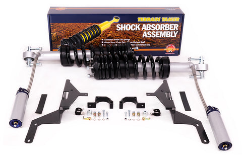 Espirales+Amortiguador Ensamblado Par 30Mm 100Kg C/Pro Shock