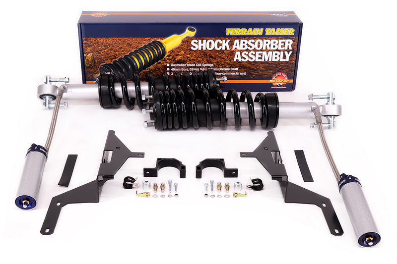 Espirales+Amortiguador Ensamblado Par 30Mm 100Kg C/Pro Shock