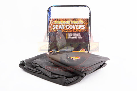 Juego Fundas Asiento Conductor + Asientos Pasajero 3/4 Gris
