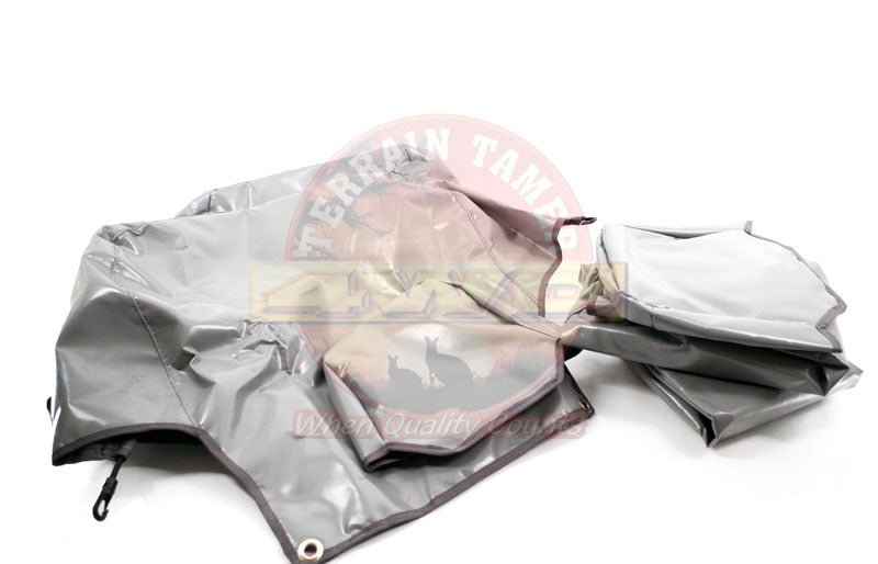 Fundas De Asiento Pvc X2 Asientos Cabina Chasis