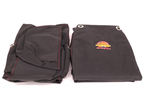 Seat Cover Set D/S & P/S Suit Terrain Tamer Seats Only Black