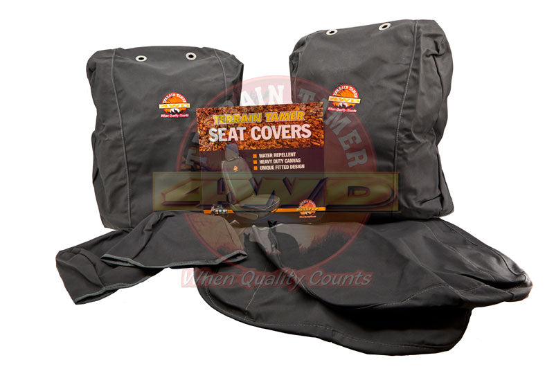 Juego Fundas Asiento Conductor+Asiento Pasaj.S/I Airbag Gris