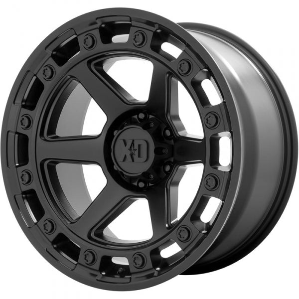 KMC XD862 17x9 / 6x139 / 0 / S-BLCK / 4unds