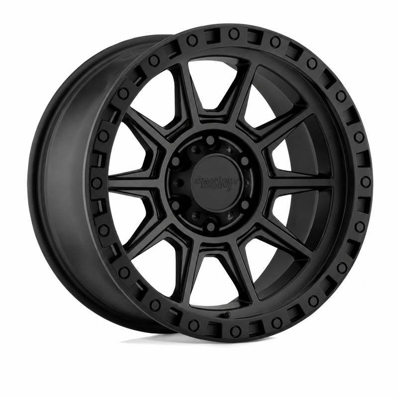 American Racing AR202 17x9 / 6x139 / -12 / Cast Iron Black / 4unds