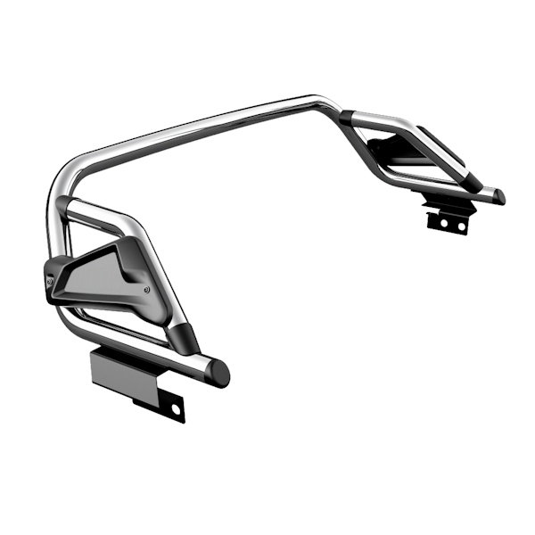 BARRA SOBRE RIEL SLIM RAM 1000 BigHorn/Rebel D/C – Cromo (2019-2026)