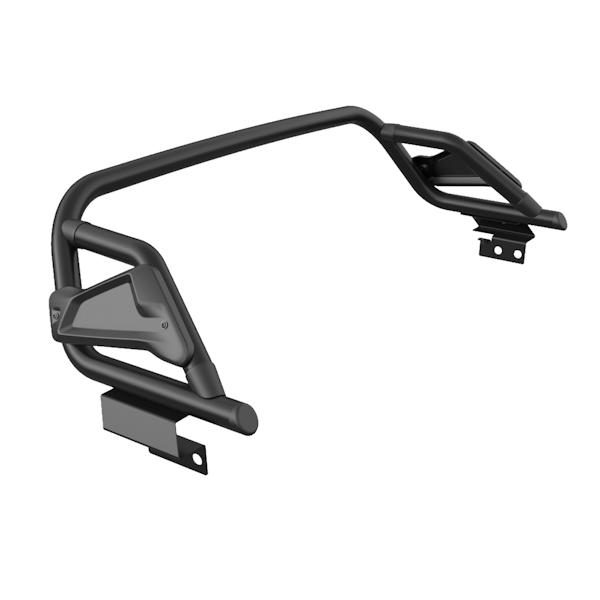 BARRA SOBRE RIEL SLIM RAM 1000 BigHorn D/C – Negra (2019-2026)