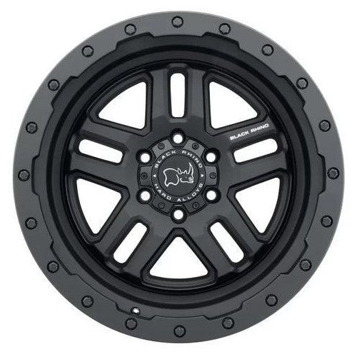 17X8.0 5X120/30 Black Rhino Barstow Matte Black (foto 2 de 3)