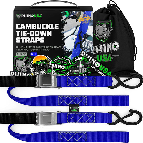 Pack x 2 Correas de Amarre 3,8 cm x 244 cm