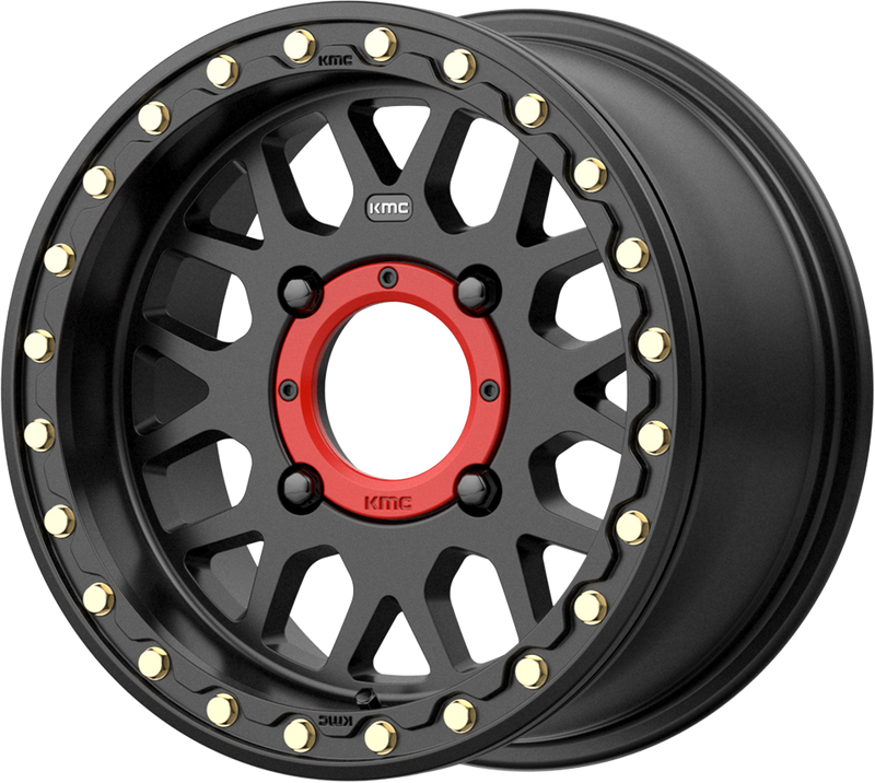 KMC KS235 14x7 / 4x137 S-BLK UTV
