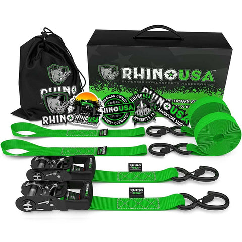 Pack x 2 Correas de Amarre Heavy Duty 4 cm x 244 cm con Ratchet
