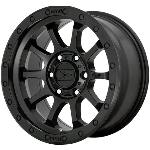 KMC XD143 17x8,5 / 5x127 / 0mm / S-BLK / 4unds