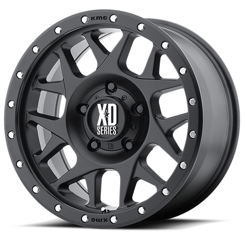 KMC XD127 17x9 / 6x135 / 6x139 / -12 / S-BLK / 4unds