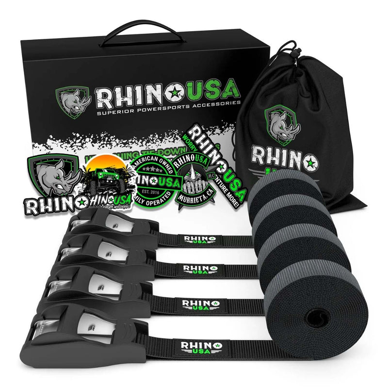 Pack x 4 Correas de Amarre 2,5 cm x 366 cm