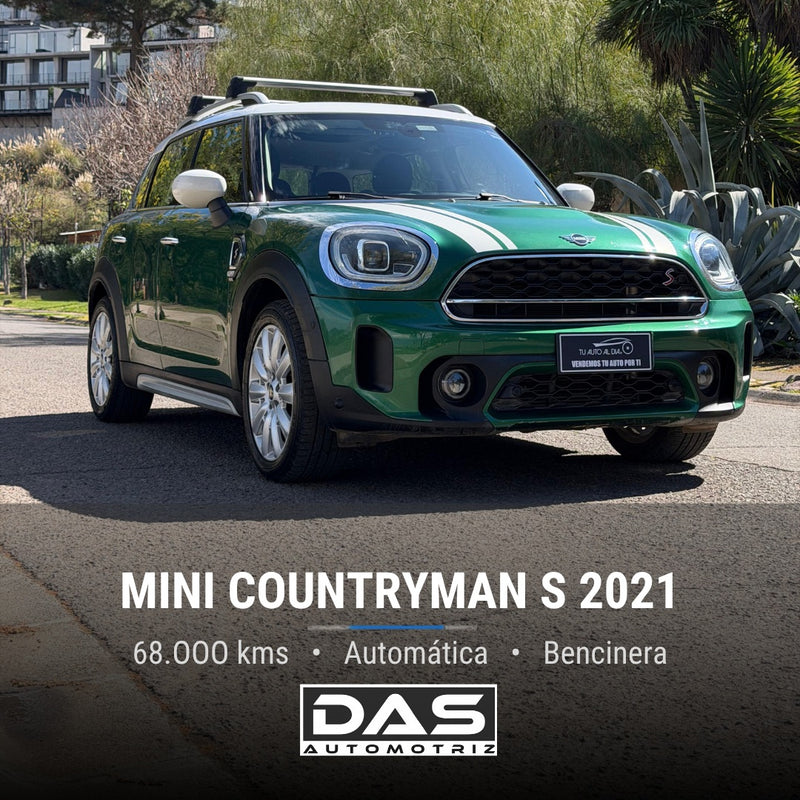 MINI Countryman S 2021 verde a la venta en DAS Automotriz - foto 1