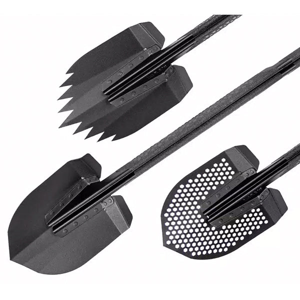 Set de 3 Palas de Sobrevivencia + Soporte GoRhino