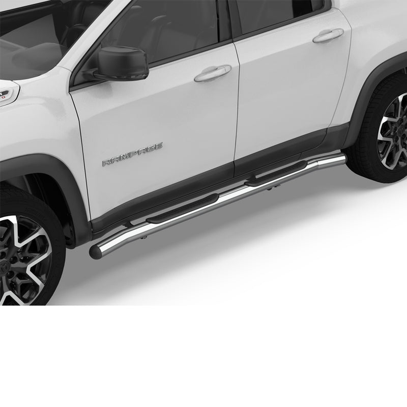 PISADERAS DE TUBO BEPO(Brasil) RAM Rampage Big Horn/Laramie/RT D/C (2024 – 2026) – Cromado