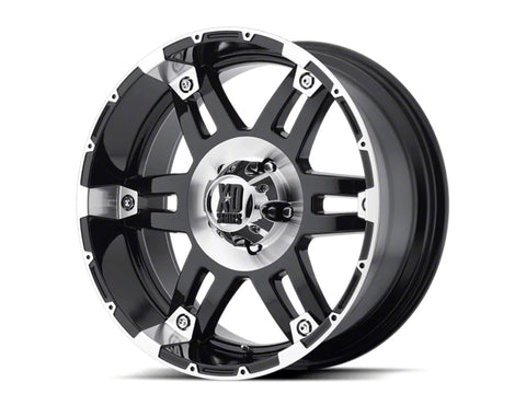 KMC XD797 Spy 20x8.5 / 6x139 / +18 / Gloss Black Machined / 4unds