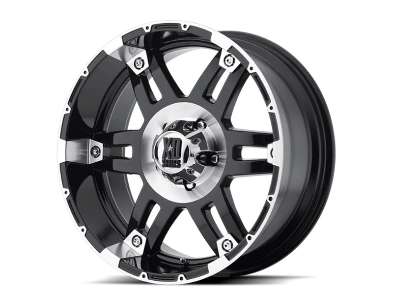 KMC XD797 Spy 20x8.5 / 6x139 / +18 / Gloss Black Machined / 4unds