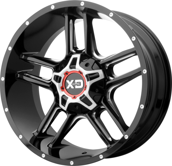 KMC XD839 20x9 / 6x135 / 6x139 / 0 / G-BLK MILL / 4unds