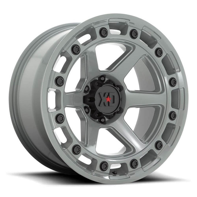 KMC XD862 17x9 / 6x139 / 0 / CEMENT / 4unds